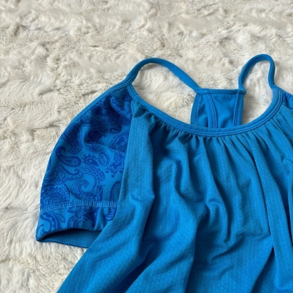 Lululemon Women's Blue No Limits Activewear Tank Top